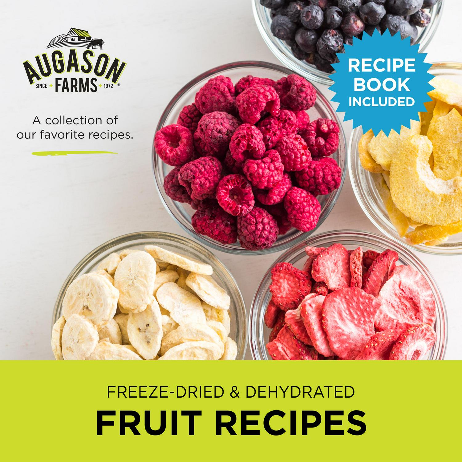 Augason Farms Freeze Dried and Dehydrated Fruit Variety Pail?? 86 Servings?? Emergency Food - Image 5