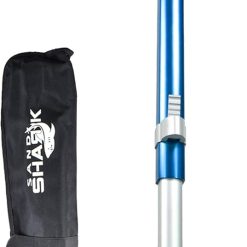 Ultimate XL Boat Sand Anchor by SandShark. Adjustable, Folds Up for Compact Storage. Screw Auger Design Holds & Protects Boats and Pontoons. Secures in Shallow Water, Beach, Sandbar w/Case