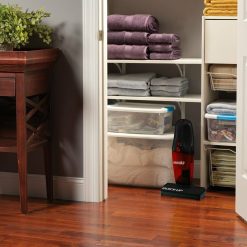 Alternative view of Eureka Quick Up 169H 2-in-1 Stick Vacuum – Bagless – Black/radiant Red