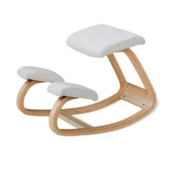 Posture Home Ergonomic Improving Body Kneeling Chair Stool W/ Thick Cushion Office Chair Rocking Wood Knee Computer Chair