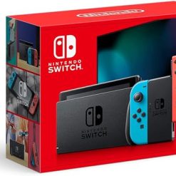 Nintendo Switch? with Neon Blue and Neon Red Joy?Con?
