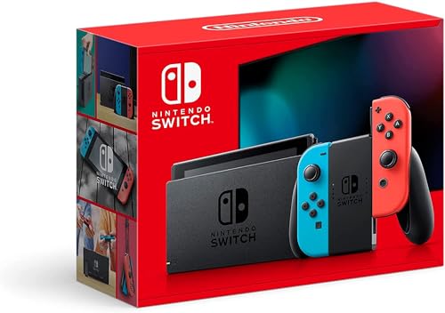 Nintendo Switch? with Neon Blue and Neon Red Joy?Con?