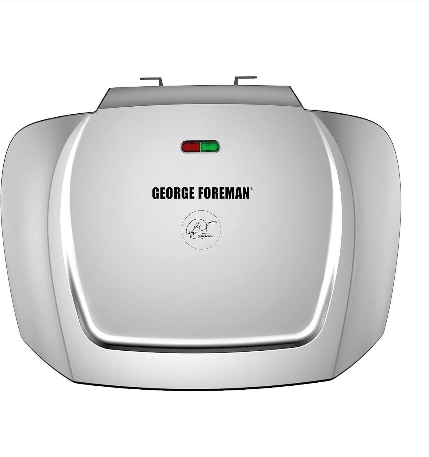 George Foreman 9-Serving Basic Plate Electric Grill and Panini Press, 144-Square-Inch, Platinum, GR2144P - Image 8