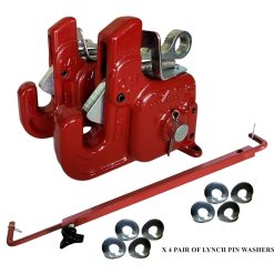 Alternative view of Pat’s Easy Change with Stabilizer Bar – Best Quick Hitch System On The Market ?C Flexible, Durable and Affordable (RED CAT #1)