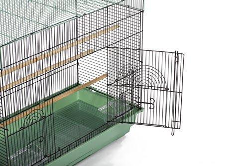 Prevue Pet Products SP1804-4 Flight Cage, Green/Black, 26×22 x 14×22 x 20×22 - Image 7