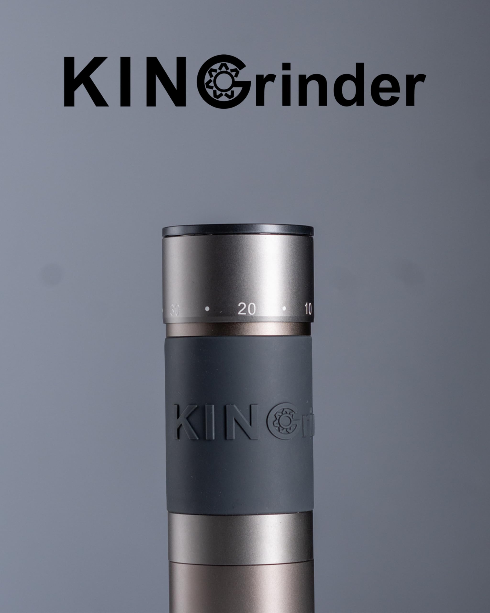 KINGrinder K6 Manual Hand Coffee Grinder with Straight Handle - Image 7