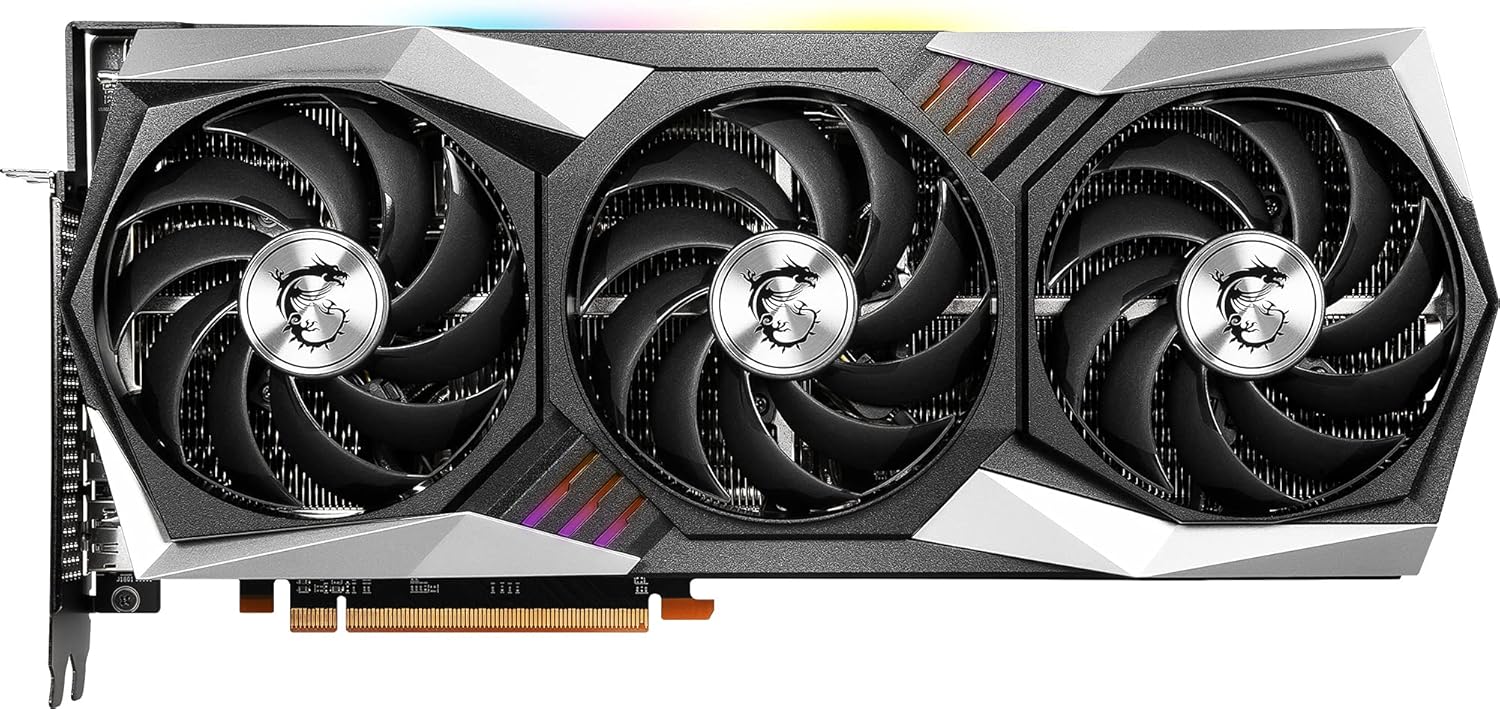 MSI Gaming Radeon RX 6900 XT Gaming Z Trio 16G 16GB GDDR6 256-Bit HDMI/DP Nvlink Torx Fan 4 AMD Graphics Card (RX 6900 XT Gaming Z Trio 16G) - Image 3