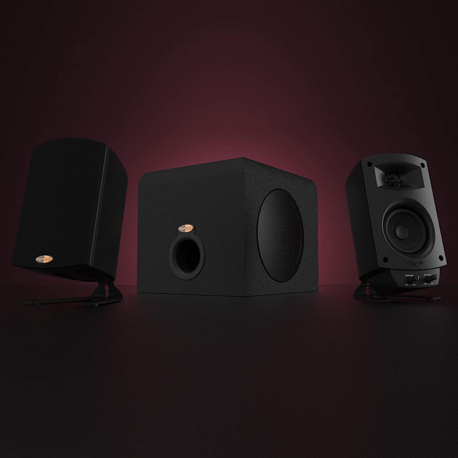 Klipsch ProMedia 2.1 THX Certified Computer Speaker System (Black) - Image 2