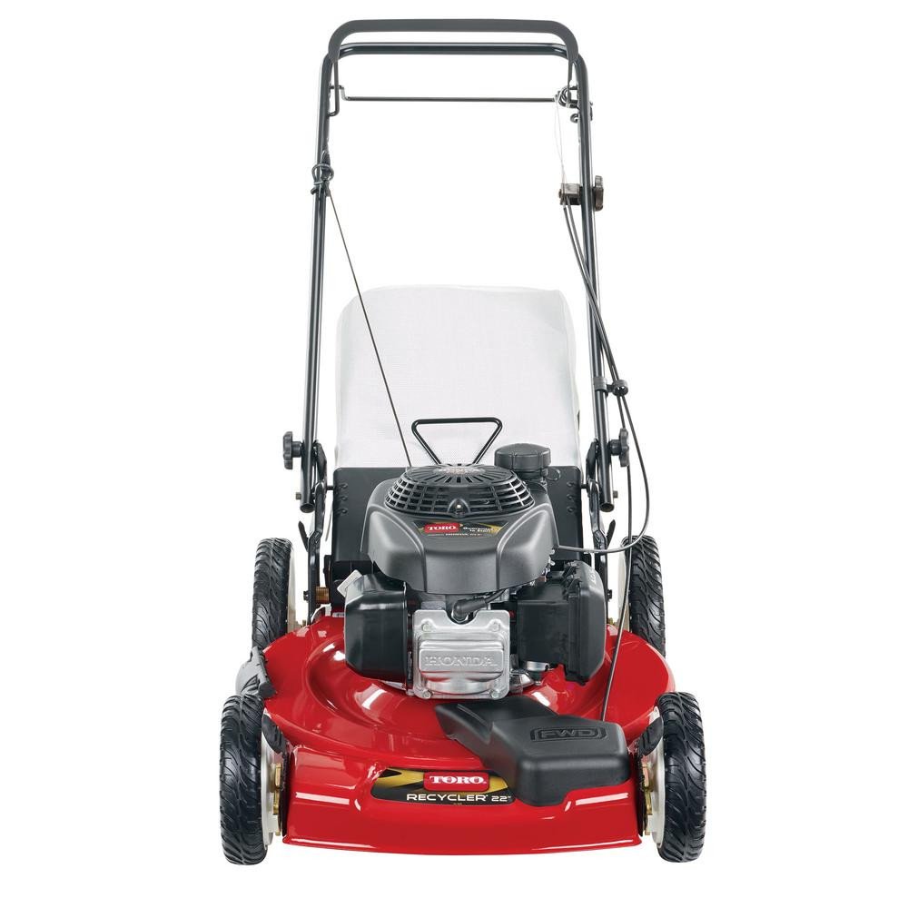 Toro 22 in. Honda High Wheel Variable Speed Gas Walk Behind Self Propelled Lawn Mower - Image 4