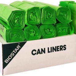 Reli. Biodegradable 40-45 Gallon Trash Bags (250 Count) | Bulk Green
