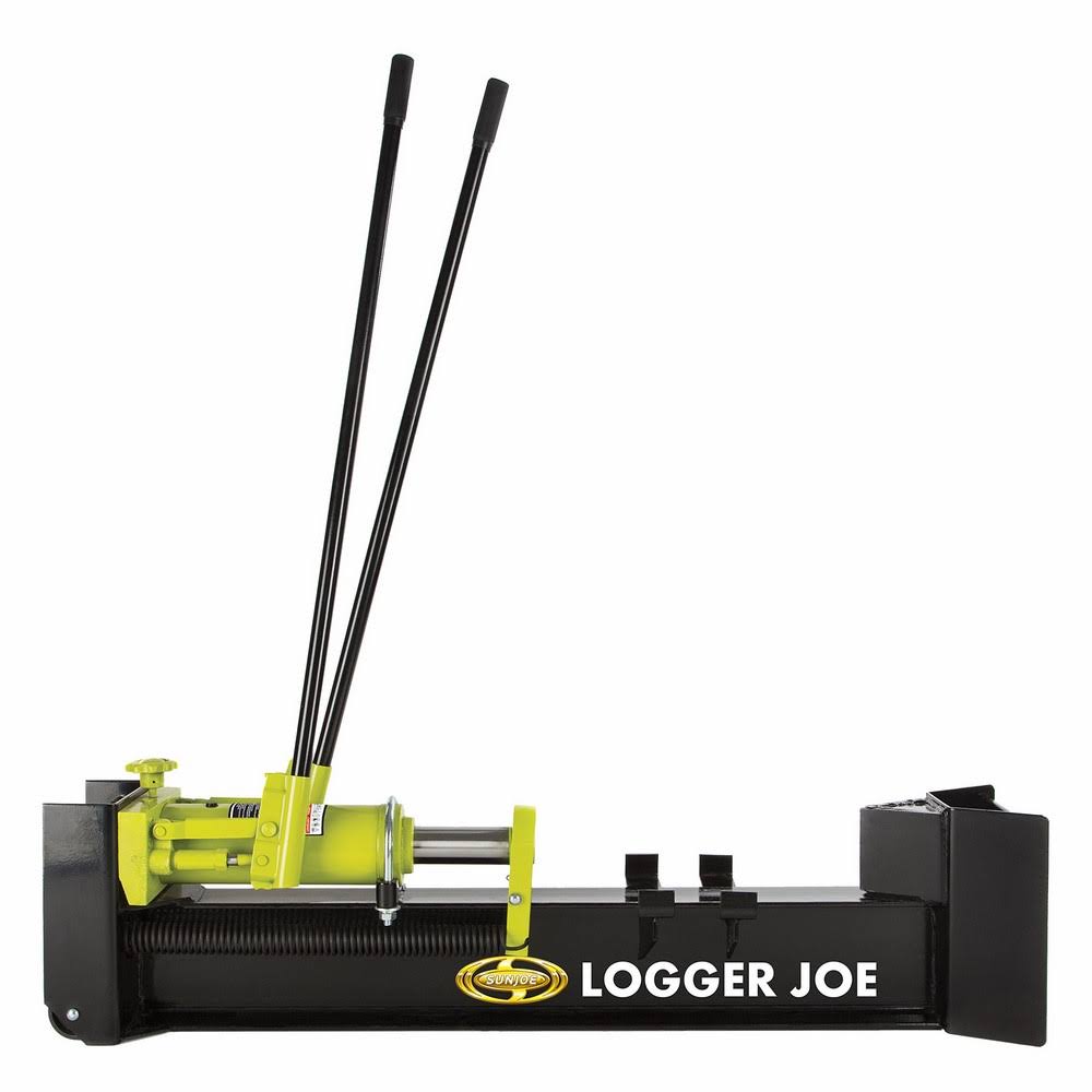 Sun Joe Lj10m 10-Ton Hydraulic Log Splitter Green