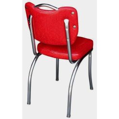 Alternative view of Richardson Seating Handle Back Diner Chair with 2×22 Box Seat Cracked Ice Grey