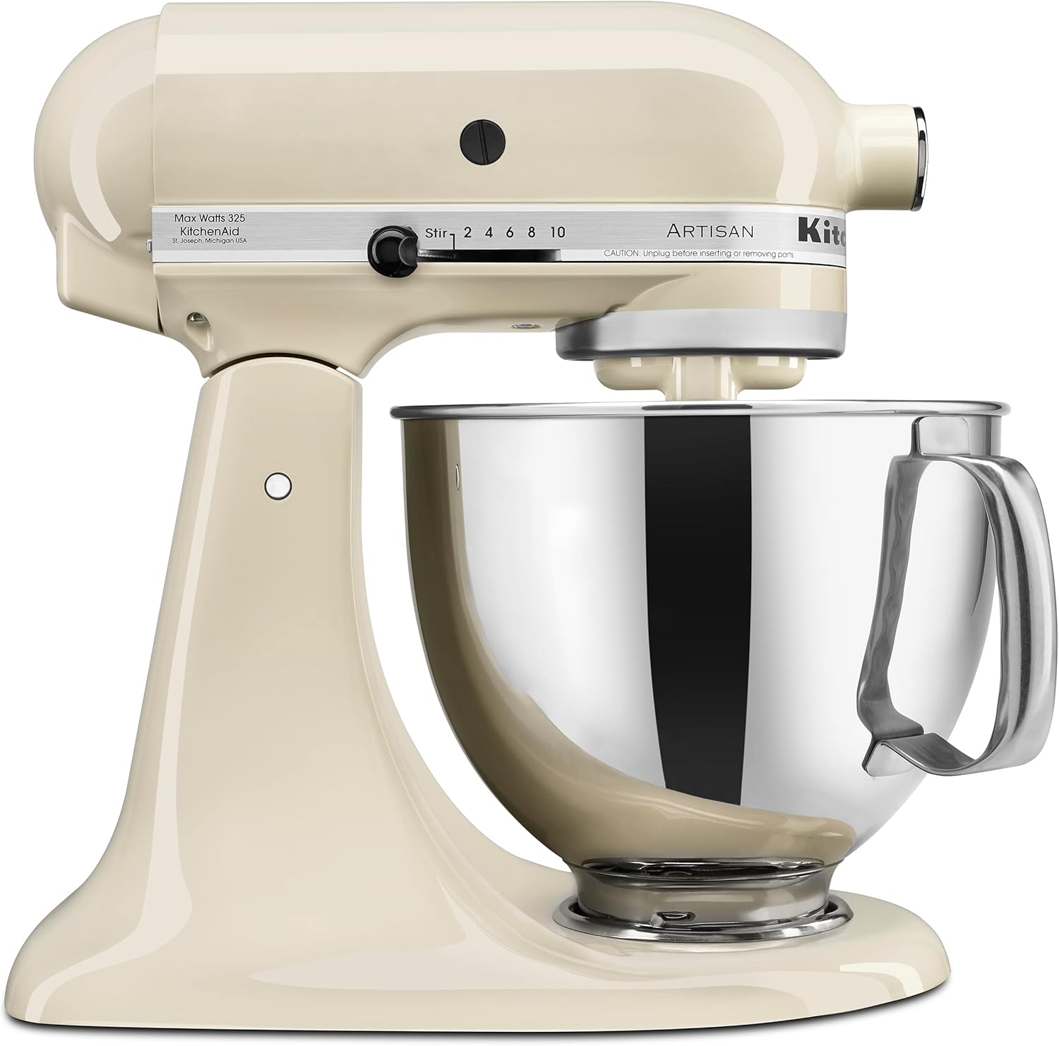 KitchenAid Artisan Series 5 Quart Tilt Head Stand Mixer with Pouring Shield KSM150PS, Cast Iron - Image 2