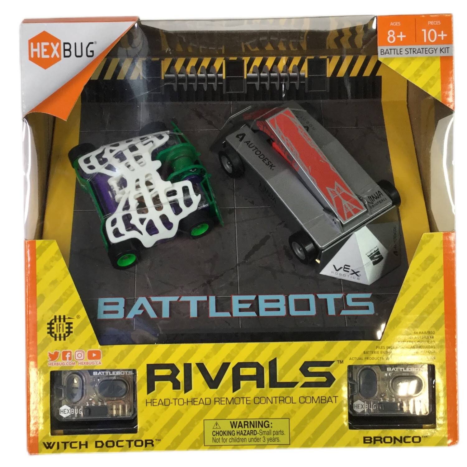 Hexbug BattleBots Rivals (Bronco and Witch Doctor) - Image 2