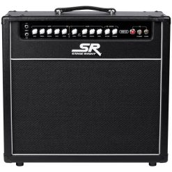 Stage Right by Monoprice SB12 50-Watt All Tube 2-Channel 1×12 Guitar Amp Combo with Reverb