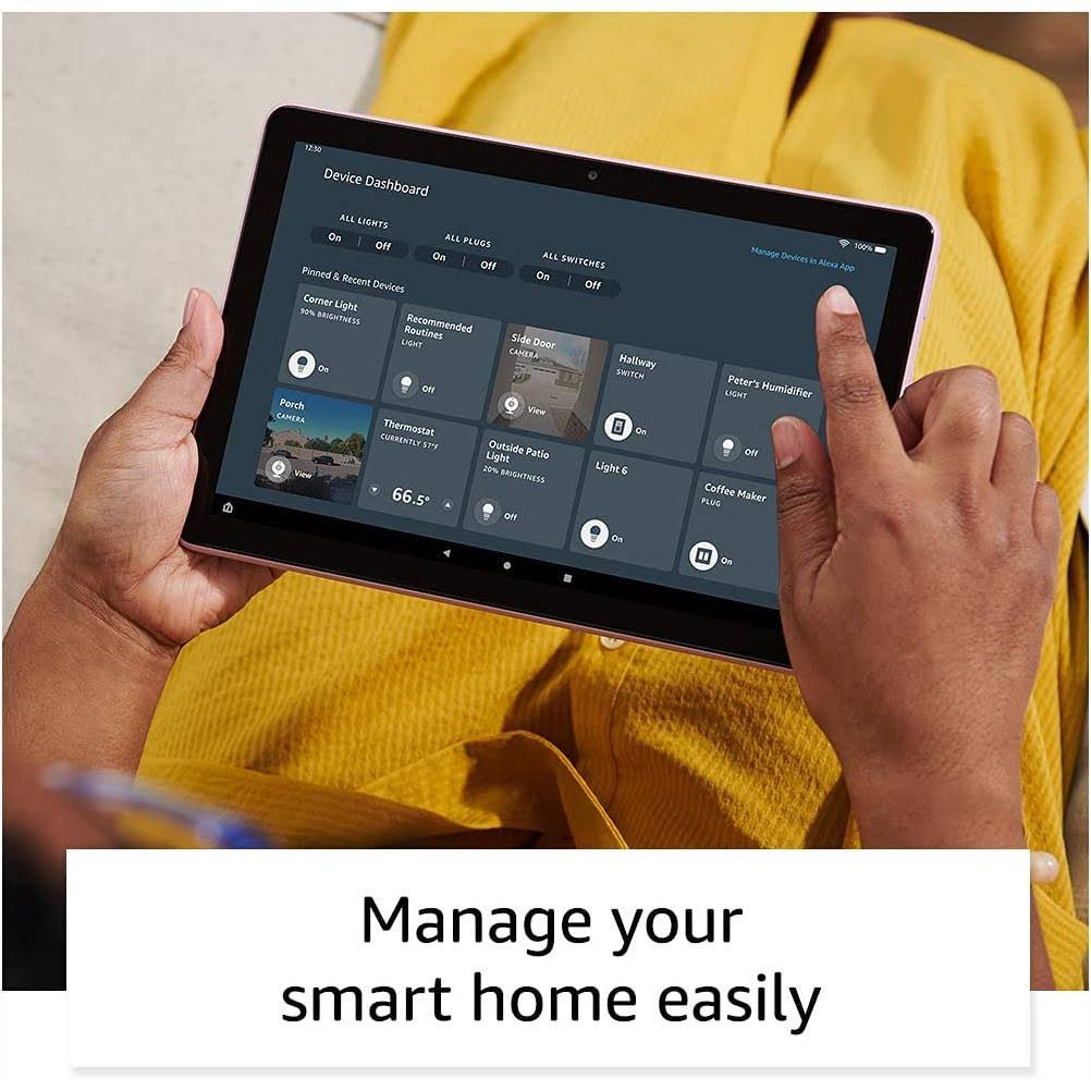 Amazon – Fire HD 10 – 10.1×22- Tablet – 32 GB – Black - Image 8