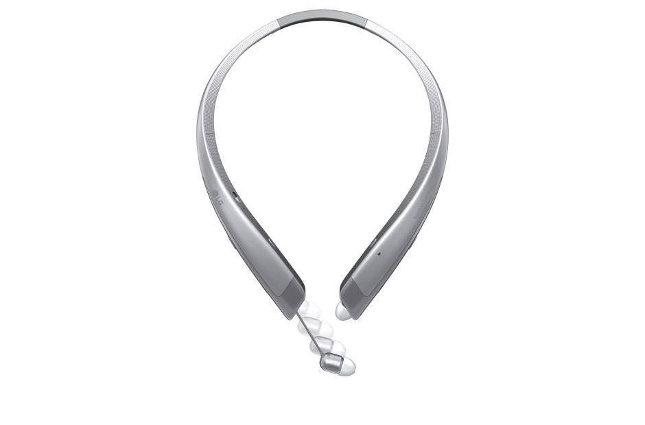 LG Tone Platinum (HBS-1100) Silver Wireless Stereo Headset - Image 4
