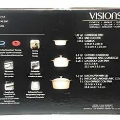 Alternative view of Visions 5-Pc Dutch Oven Set