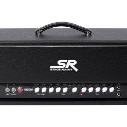 Stage Right by Monoprice SB20 50-Watt All Tube 2-Channel Guitar Amp Head with Reverb