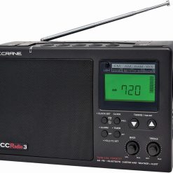 C. Crane CCRadio 3 Long Range Reception AM, FM, NOAA Weather Plus Alert and 2-Meter Ham Band Portable Digital Radio with Bluetooth