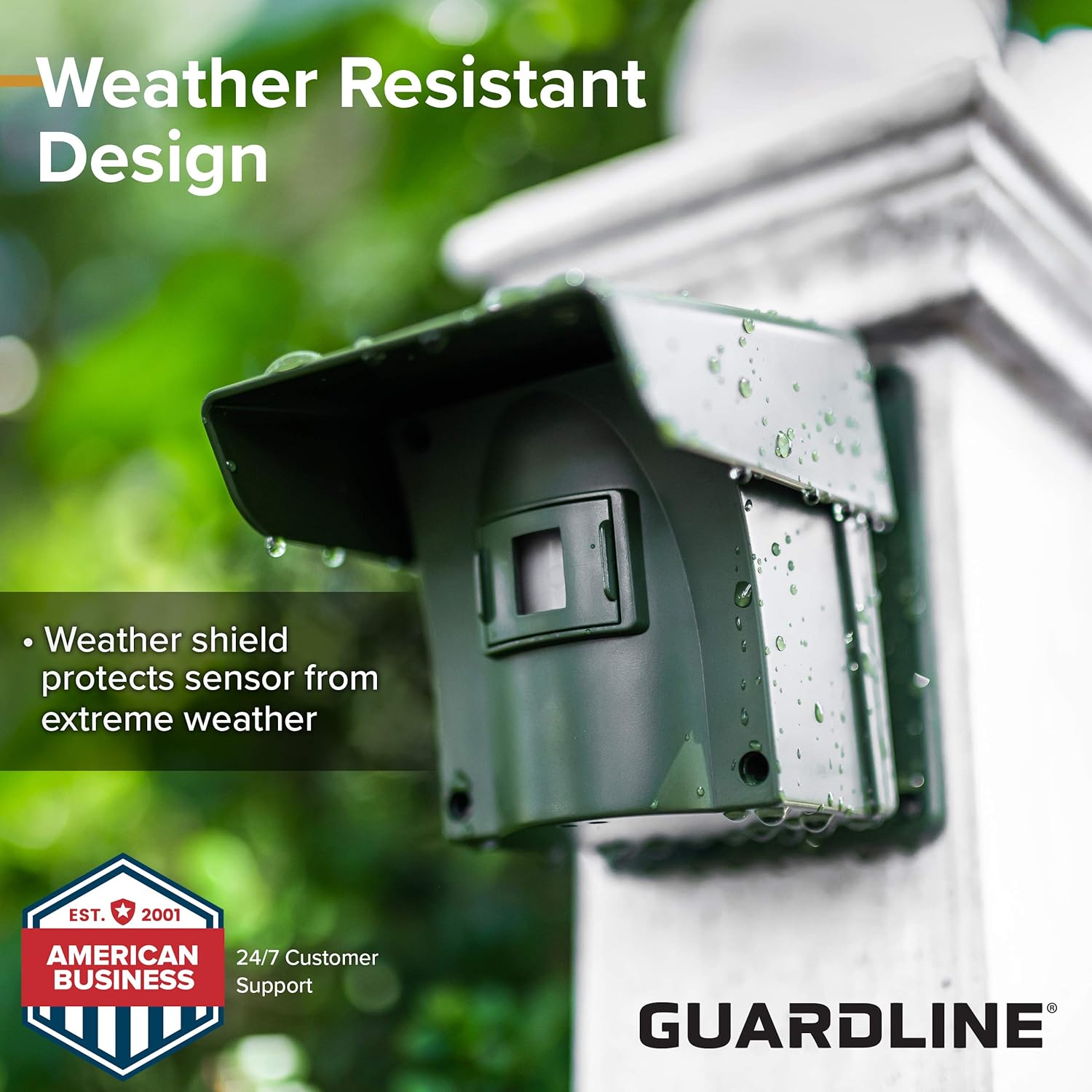 Guardline Wireless Driveway Alarm – 4 Motion Detector Alarm Sensors & 1 Receiver, 1/4 Mile Range, Weatherproof Outdoor Security Alert System for Home & Property - Image 13