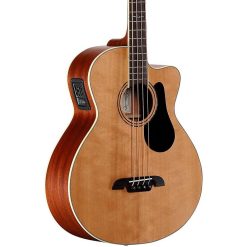 Alternative view of Alvarez Artist Series AB60CE Acoustic Electric Bass Guitar Natural