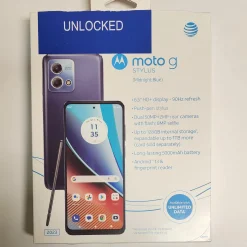Alternative view of Motorola Moto G Stylus 2023  – UNLOCKED, Midnight Blue 4G – 128GB – NEW