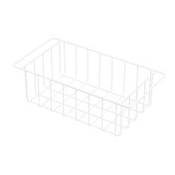 Alternative view of Freezer Wire Baskets, Kitchen Storage Organizer Bins for Chest and Upright Freezer, Refrigerator Dividers Containers with Handles – Pearl White (3)