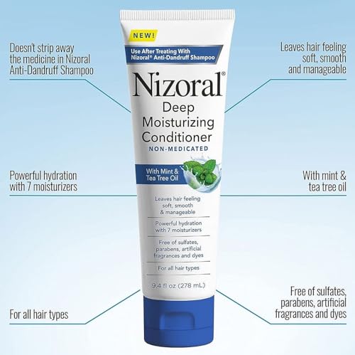 Nizoral Anti-Dandruff Shampoo, 7 Oz + Deep Moisturizing Conditioner, 9.4 Oz Bundle - Image 5