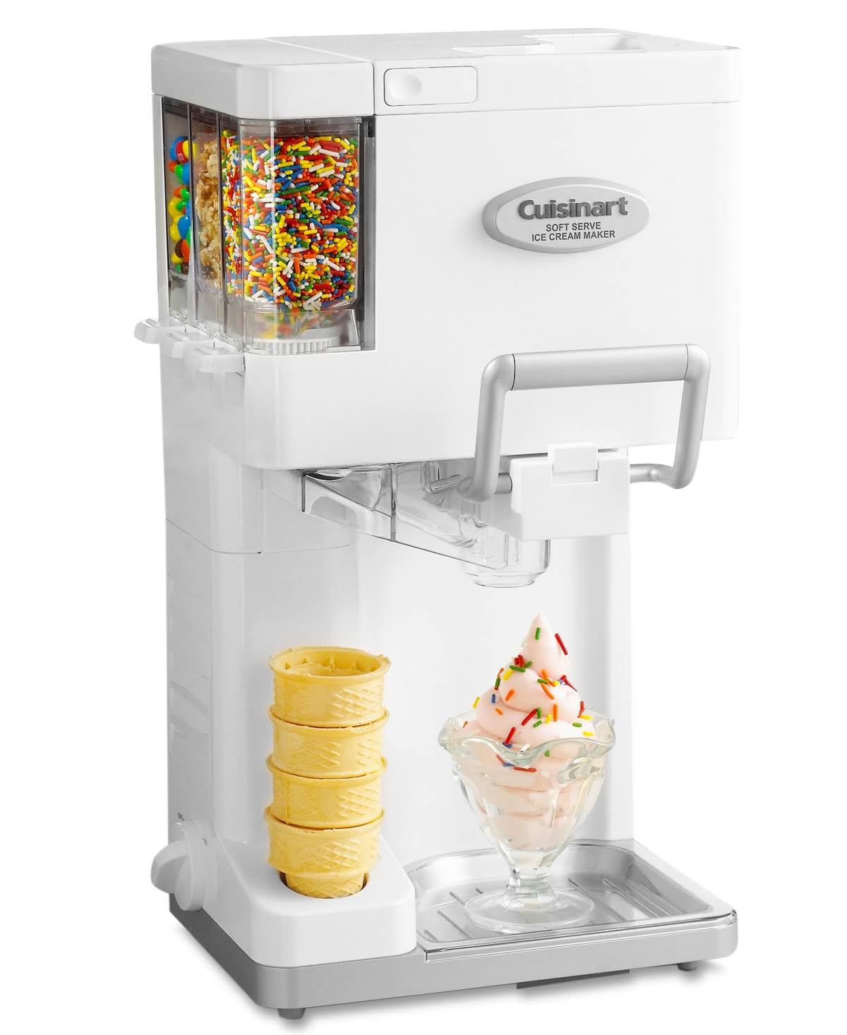 Cuisinart Mix It In Soft Serve Ice Cream Maker, White - Image 9