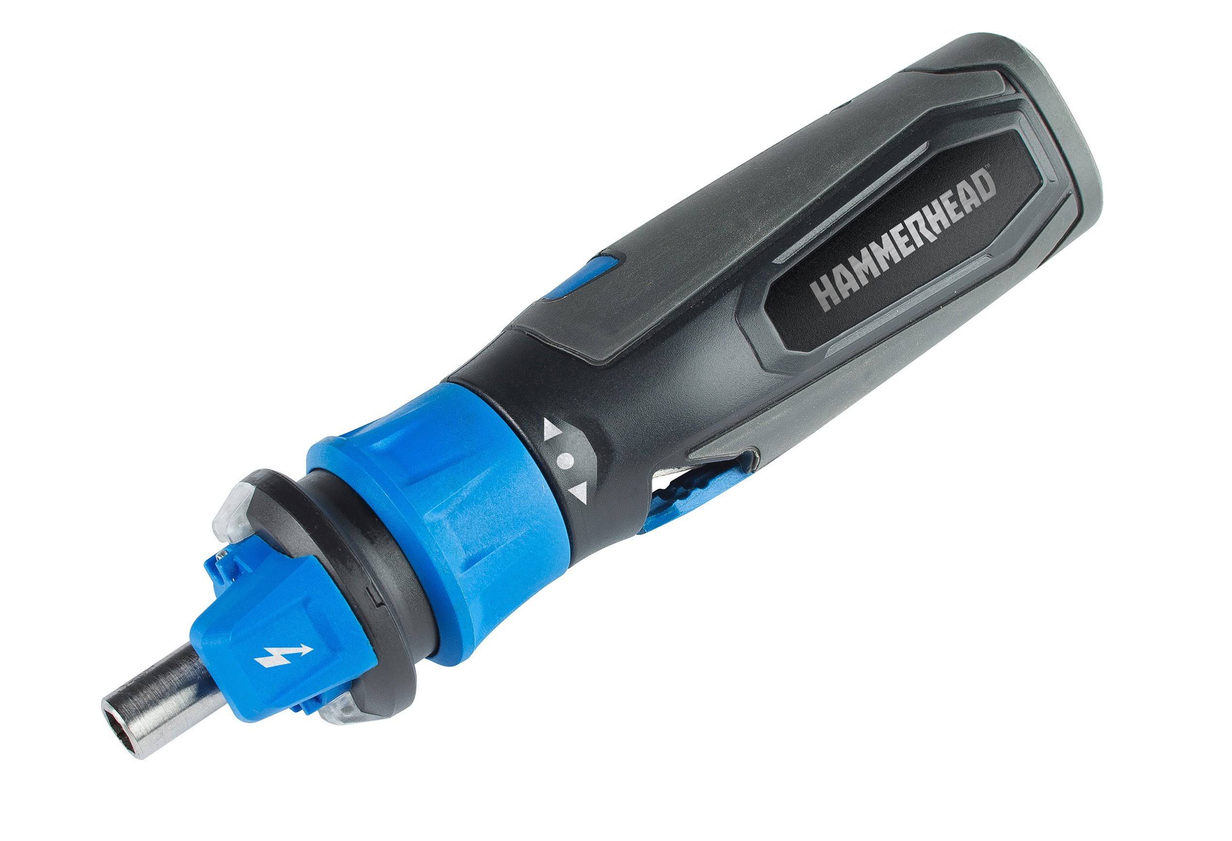 Hammerhead HCSD040-02 4V Lithium Rechargeable Screwdriver with Patented Circuit
