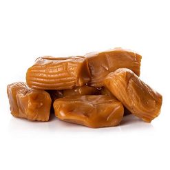 Oregon Farm Fresh Snacks Salted Caramel Gourmet Candy – Oregon Made Caramel Candy with Sea Salt and Vanilla – Gluten Free Delicious Chewy Sea Salt Caramels – Soft Caramels Individually Wrapped (16 oz)