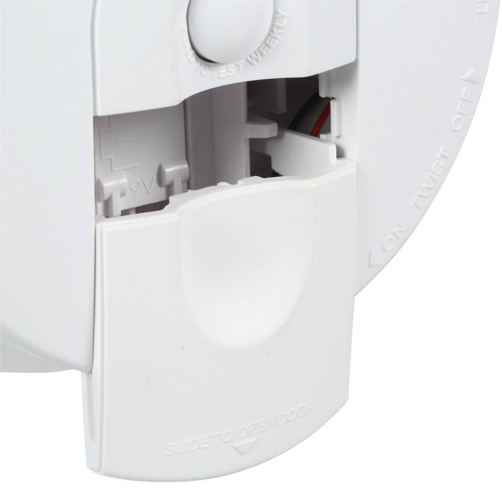 Kidde Firex Hardwired Smoke Detector with Ionization Sensor, 9-Volt Battery Backup, and Front Load Battery Door (12-Pack) i4618 - Image 6