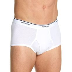 Alternative view of Fruit of the Loom Big Mens White Briefs 9 Pack