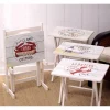 Nautical TV Trays with Stand – Set of 4