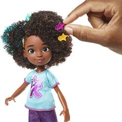Alternative view of Mattel Karma??s World Doll with Microphone Hair Styling Tool & Accessories, 75+ Pieces, Shine ‘N Style Mattel Karma Playset