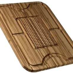 Organic Extra Large Bamboo Cutting Board – Extra Large Wood Cutting Board – Bamboo Carving Board for Meat Cheese and Vegetables ?C Reversible Large Wooden Cutting Boards for Kitchen ?C Reversible Cuttin