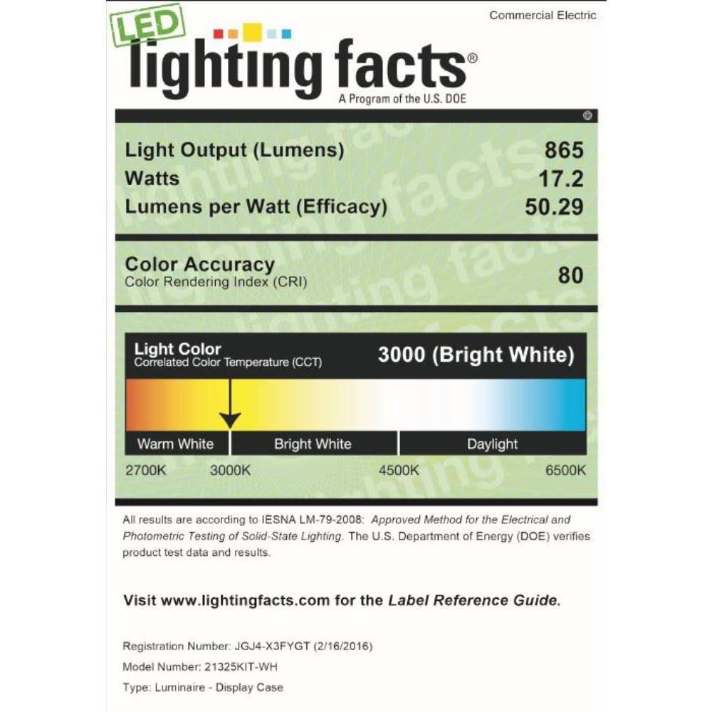 Commercial Electric 5-Light LED White AC Puck Light Kit - Image 5