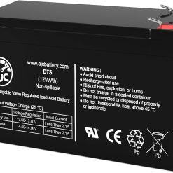 AJC Battery Compatible with APC Back-UPS XS XS1000 12V 7Ah UPS Battery