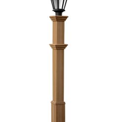 New England Arbors Burton Composite Lamp Post