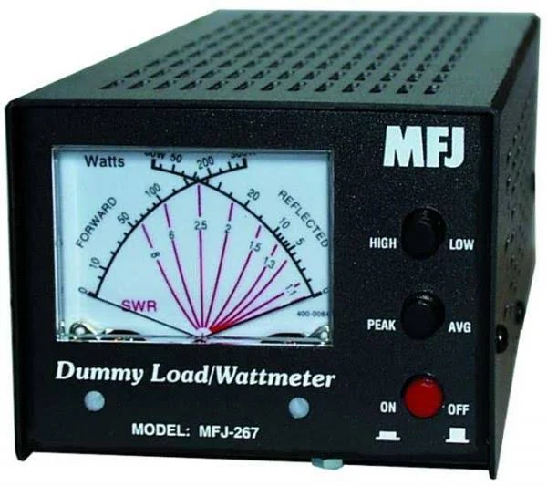 MFJ-267 Dummy Load, SWR Meter, 1.5kW, 0-650MHz