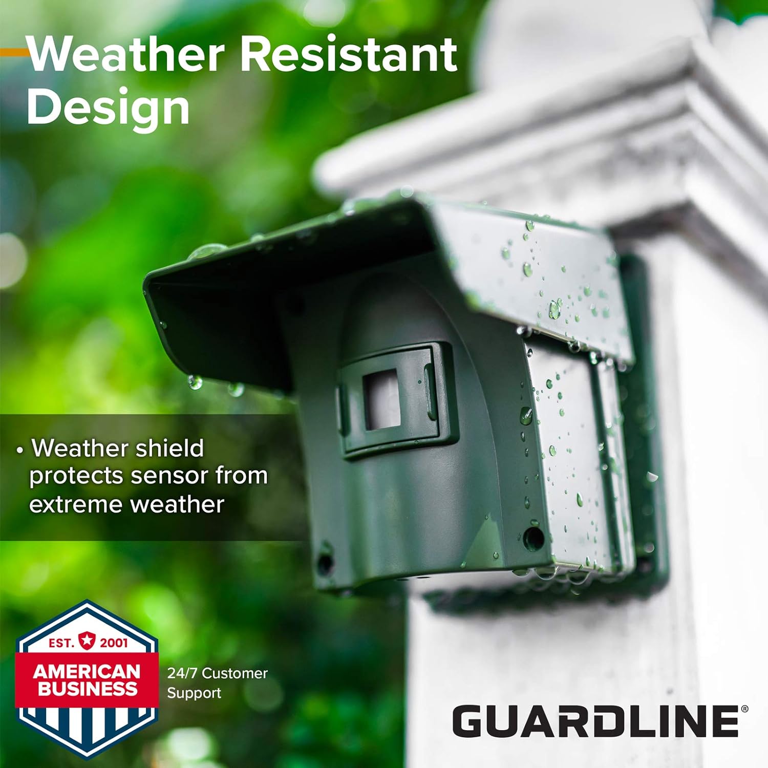 Guardline Wireless Driveway Alarm – 4 Motion Detector Alarm Sensors & 1 Receiver, 1/4 Mile Range, Weatherproof Outdoor Security Alert System for Home & Property - Image 6