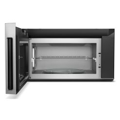 Alternative view of Whirlpool WMH78019HZ 1100W Built-In Convection Microwave Hood Combo – 1.9 cu ft – Stainless Steel