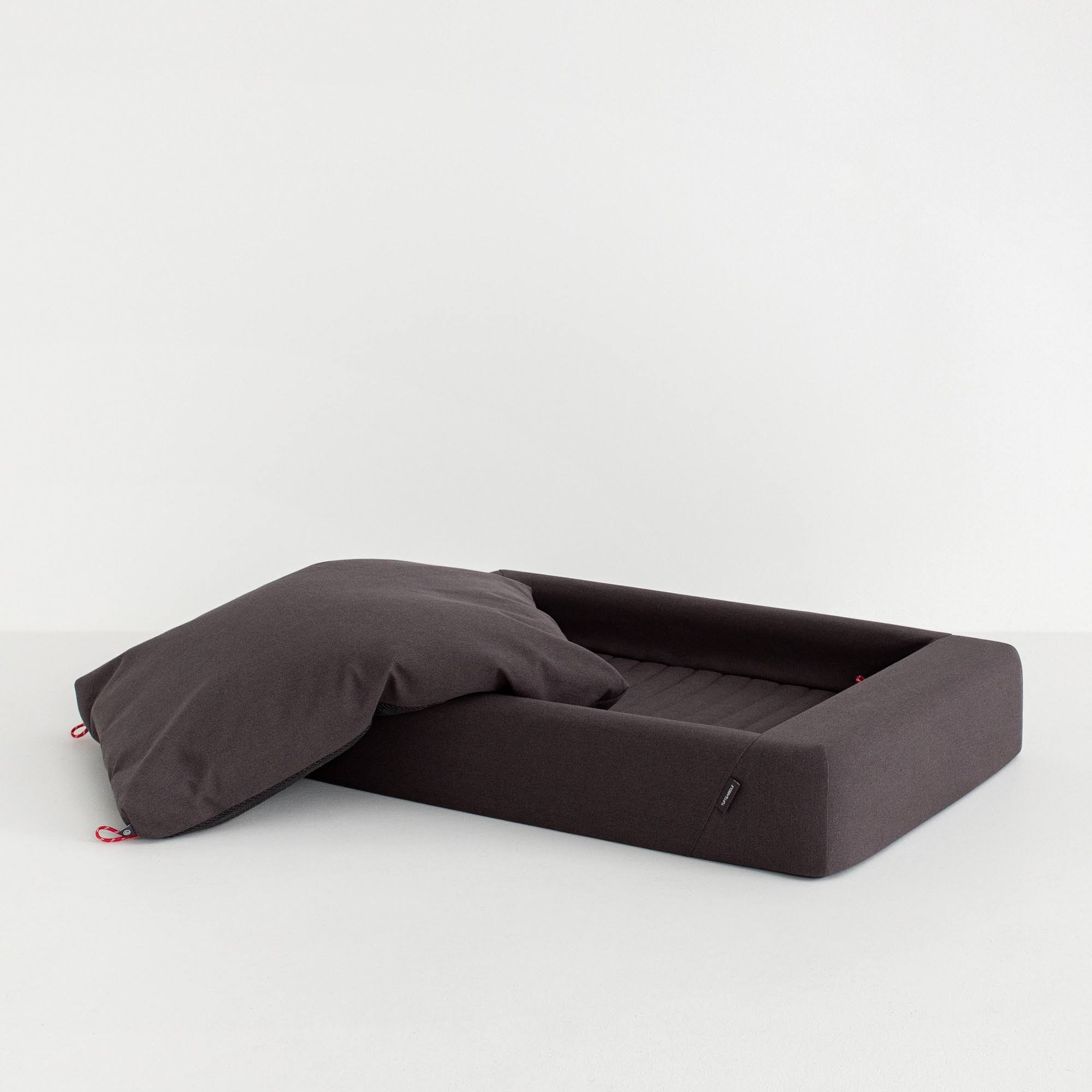 Tuft u0026 Needle Dog Bed – Large – Charcoal - Image 2