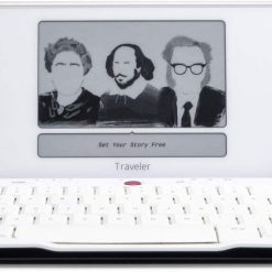 Freewrite Traveler: Portable Distraction-Free Writing Tool, Smart Typewriter, E Ink Display, Full Size Scissor-Switch Keyboard, Cloud Connected w/Wi-Fi for On-The-Go Writing