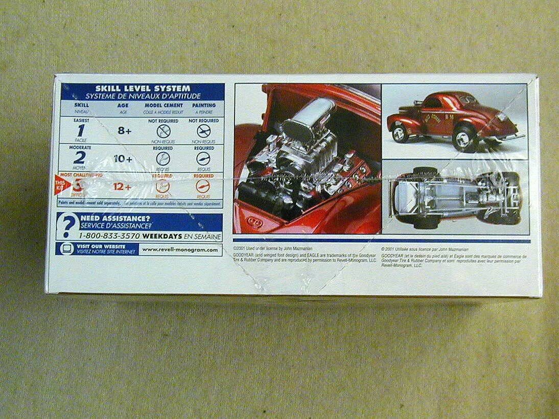 Revell 1941 Willys Gasser Big John Mazmanian Model - Image 4