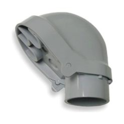 Service Entrance Cap, 1PIECE, 2 1/2 in, PVC