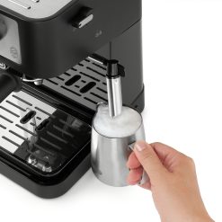 Alternative view of De’Longhi – Stilosa 15 Bar Pump Espresso Machine EC260BK – Black and Stainless