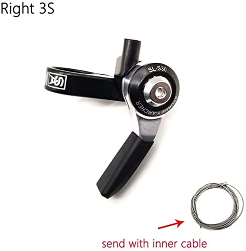 Getno Bicycle Brake Lever Changing Gears Bicycle Internal Right 3 5 9, Gearbox Reducer for Bicycle Folding Derailleurs Handles Change Bicycle Road - Image 2