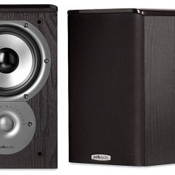 Polk Audio TSi100 Bookshelf Speakers (Pair, Black)